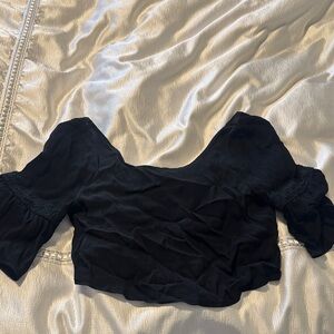 Elegant Black Women's Top